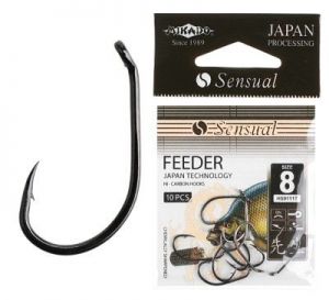 Mikado haczyk sensual - feeder nr 10 bn - torebka 10szt. (new)