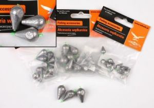Mikado ciężarek - łezka z igelitem 0.5g Op.-10 szt.