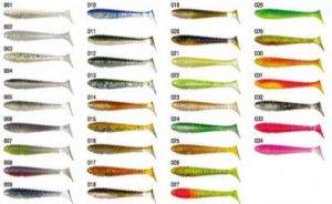 Guma GRUBBER SHAD 9,5cm KONGER - kolor 020-029
