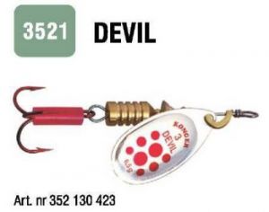 Błystka Obrotowa DEVIL nr. 1 S20 KONGER