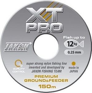 Żyłka feederowa gruntowa Jaxon XT-PRO Premium Ground & Feeder ciemnobrązowa