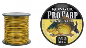 ŻYŁKA PRO CARP CAMOU SAND 0.25/600 KONGER